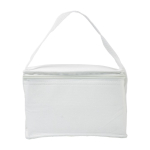 Sac isotherme dans plusieurs couleurs, 6 canettes, poignée assortie couleur blanc première vue