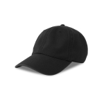 Casquette vintage non structurée en coton recyclé, 260 g/m² couleur noir vue 11