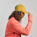 Casquette vintage non structurée en coton recyclé, 260 g/m²
