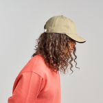 Casquette vintage non structurée en coton recyclé, 260 g/m² vue 8