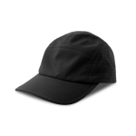 Casquette de sport en polyester recyclé anti-transpiration, 105 g/m² couleur noir vue 11