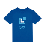 T-shirt enfant en coton avec coupe tubulaire, 150 g/m² B&C vue avec impression