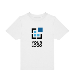 T-shirt enfant résistant au toucher doux, 190 g/m² B&C vue avec impression