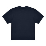 T-shirt oversized en coton durable à tissu épais, 220 g/m² B&C couleur bleu marine
