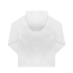 Coupe-vent pliable en polyester recyclé déperlant B&C couleur blanc vue détaillée 2