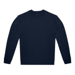 Sweat unisexe en coton et polyester à col rond, 280 g/m² B&C couleur bleu marine
