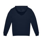 Sweat à capuche unisexe durable à coupe décontractée, 280 g/m² B&C couleur bleu marine vue détaillée 2