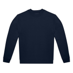 Sweat unisexe en matières écoresponsables, 280 g/m² B&C couleur bleu marine