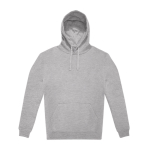 Sweat unisexe en coton au style décontracté, 280 g/m² B&C couleur gris chiné