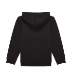 Sweat en coton avec capuche et fermeture éclair, 280 g/m² B&C couleur noir vue détaillée 2