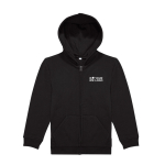 Sweat en coton avec capuche et fermeture éclair, 280 g/m² B&C vue avec impression
