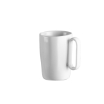 Tasse de haute qualité en porcelaine idéale pour le café, 250 ml couleur blanc