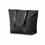 Sac isotherme fabriqué en plastique recyclé des océans, 180 g/m² couleur noir vue 11