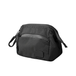Trousse de toilette en plastique océanique avec poches, 70 g/m² couleur noir vue 11