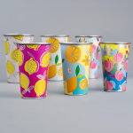 Gobelet en aluminium recyclé qui change de couleur, 450 ml Vue 1