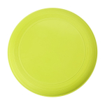 Frisbee personnalisé avec logo sérigraphié pour événement Santa Mónica couleur vert clair première vue