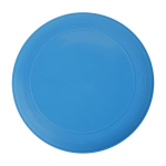 Frisbee personnalisé avec logo sérigraphié pour événement Santa Mónica couleur bleu ciel première vue