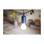Ampoule LED personnalisable de couleur avec corde suspendue assortie première vue