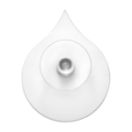 Sablier en plastique de 5 minutes, idéal pour la douche couleur blanc troisième vue