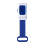 Lumière LED pour vélo avec sangle en silicone pour fixation couleur bleu deuxième vue