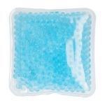 Patch gel carré avec perles d'eau pour refroidir ou chauffer couleur bleu ciel première vue