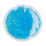 Patch gel circulaire avec perles d'eau pour refroidir ou chauffer couleur bleu ciel première vue