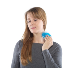 Patch gel circulaire avec perles d'eau pour refroidir ou chauffer couleur bleu ciel quatrième vue