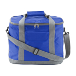 Sac isotherme en nylon avec bandoulière amovible et poche frontale couleur bleu ultramarine première vue