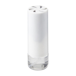 Spray nettoyant pour lunettes et écrans avec chiffon en microfibre couleur blanc deuxième vue