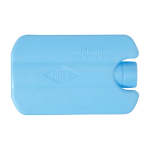 Accumulateur de froid réutilisable avec gel de refroidissement couleur bleu ciel quatrième vue