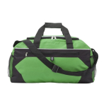 Sac de sport ou de voyage en polyester poche frontale et supérieure couleur vert première vue
