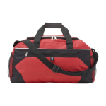 Sac de sport ou de voyage en polyester poche frontale et supérieure deuxième vue