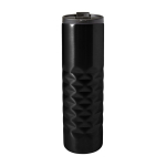 Verre thermique en acier inoxydable texturé, 460 ml couleur noir deuxième vue