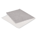 Serviette en RPET à séchage rapide 200 g/m² 50 x 100 cm couleur blanc/gris cinquième vue