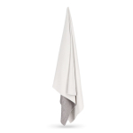 Serviette en RPET à séchage rapide 200 g/m² 70 x 140 cm couleur blanc/gris sixième vue