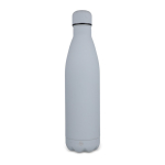 Bouteille en acier inoxydable recyclé avec finition veloutée 750ml couleur gris