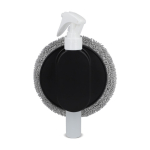 Spray et chiffon de nettoyage pour vitres et toutes surfaces couleur noir