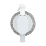 Spray et chiffon de nettoyage pour vitres et toutes surfaces couleur blanc