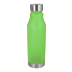 Gourde réutilisable en RPET anti-goutte avec finition givrée 600 ml couleur vert pomme