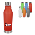 Gourde réutilisable en RPET anti-goutte avec finition givrée 600 ml