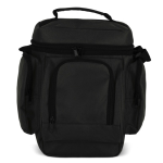 Sac isotherme avec multiples et spacieux compartiments couleur noir troisième vue
