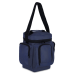 Sac isotherme avec multiples et spacieux compartiments couleur bleu foncé