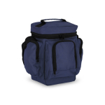 Sac isotherme avec multiples et spacieux compartiments couleur bleu foncé deuxième vue