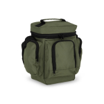 Sac isotherme avec multiples et spacieux compartiments couleur vert olive deuxième vue