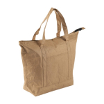 Sac isotherme en papier laminé avec intérieur en aluminium couleur marron septième vue