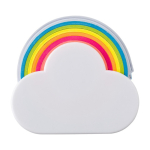 Distributeur en forme de nuage de ruban adhésif coloré couleur blanc première vue
