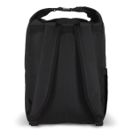 Sac à dos enroulable en RPET avec poignée supérieure à boucle 20L couleur noir cinquième vue
