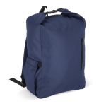 Sac à dos enroulable en RPET avec poignée supérieure à boucle 20L couleur bleu foncé