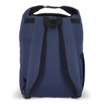 Sac à dos enroulable en RPET avec poignée supérieure à boucle 20L couleur bleu foncé cinquième vue