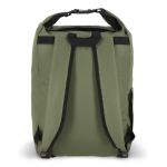 Sac à dos enroulable en RPET avec poignée supérieure à boucle 20L couleur vert olive cinquième vue